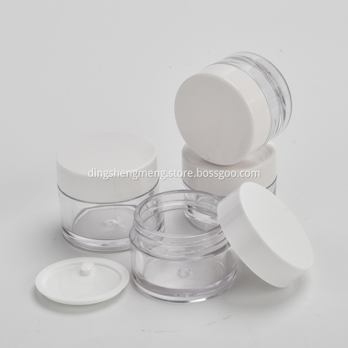 Empty Cream Packaging PETG Jar Cometic Plastic Jar